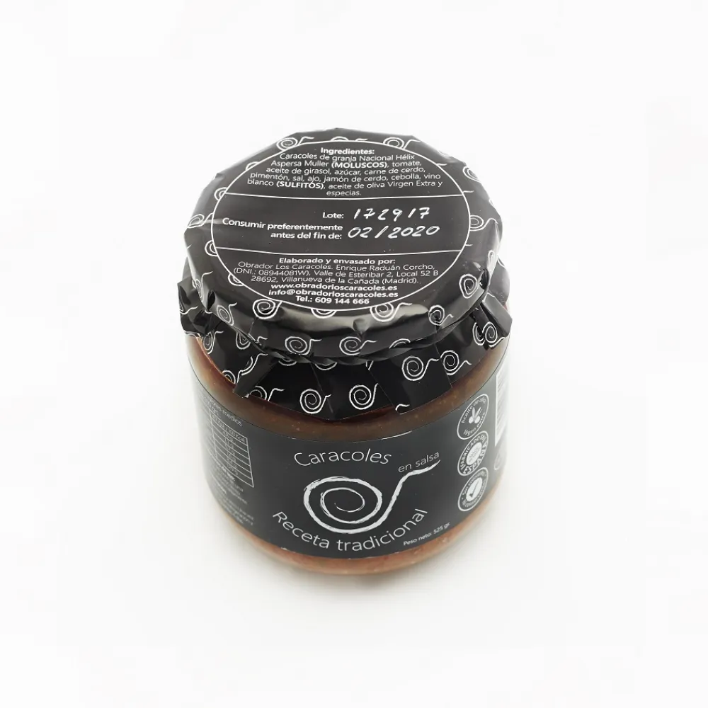 Obrador Los Caracoles Caracoles en Salsa - 4x550 g