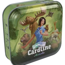 Hot Asmodee Cardline animales en caja de metal