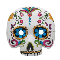 Careta de esqueleto para el Día de los Muertos