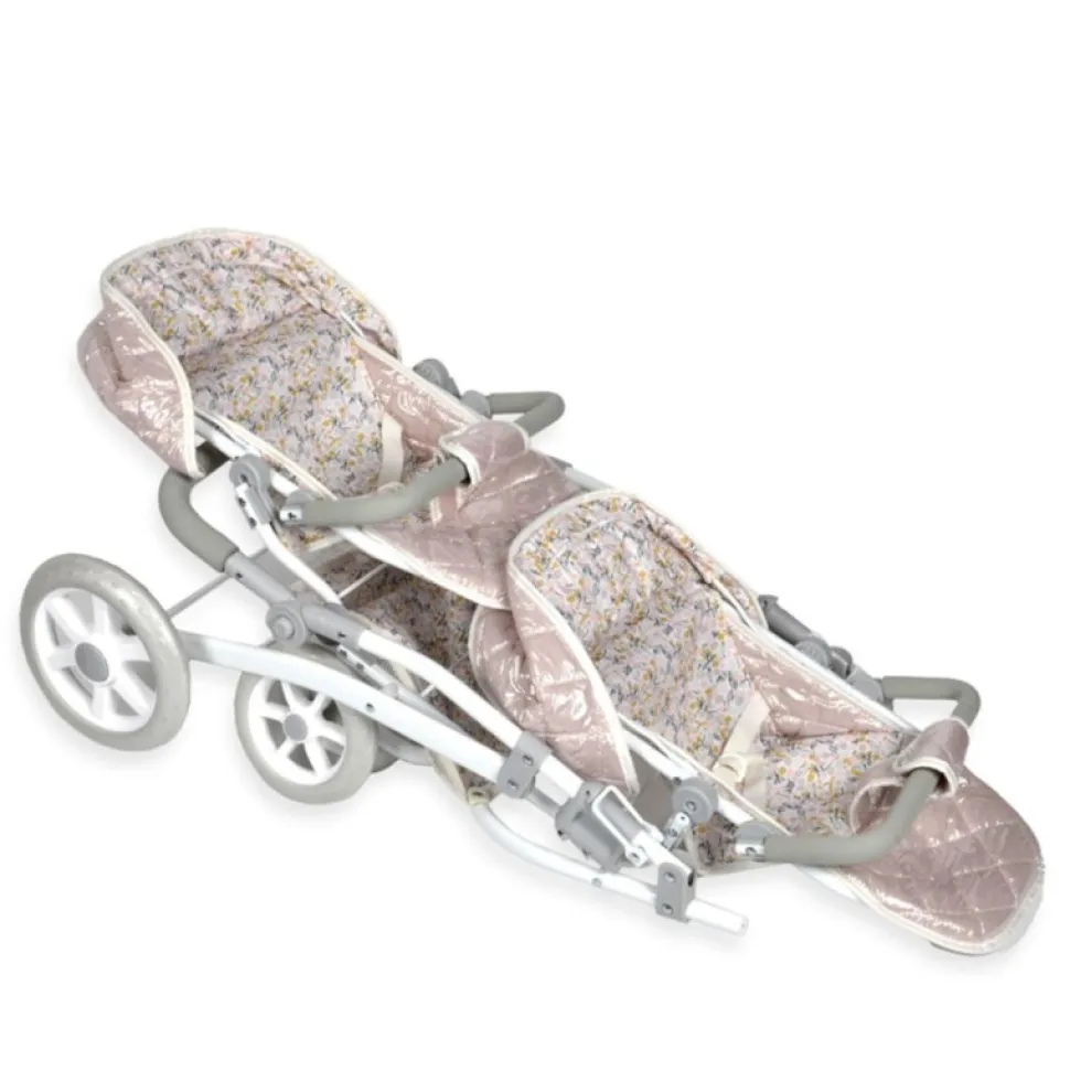 Carrito para Muñecas Gemelar Fantasy plegable - Carro de Arias