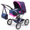 Sale Claudio Reig Carro de Muñecas Combi color Rosa, azul marino/negro - Reig