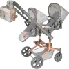 Carro para Muñecas Gemelar Grande Cityx Plegable