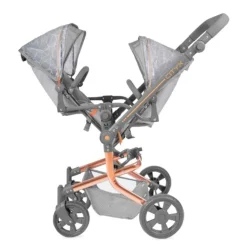 Carro para Muñecas Gemelar Grande Cityx Plegable