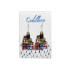 Casas de colores de Cudillero Pendientes