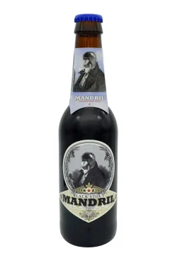 Discount Mandril Cerveza Artesana Black Stout - 12 x 33cl