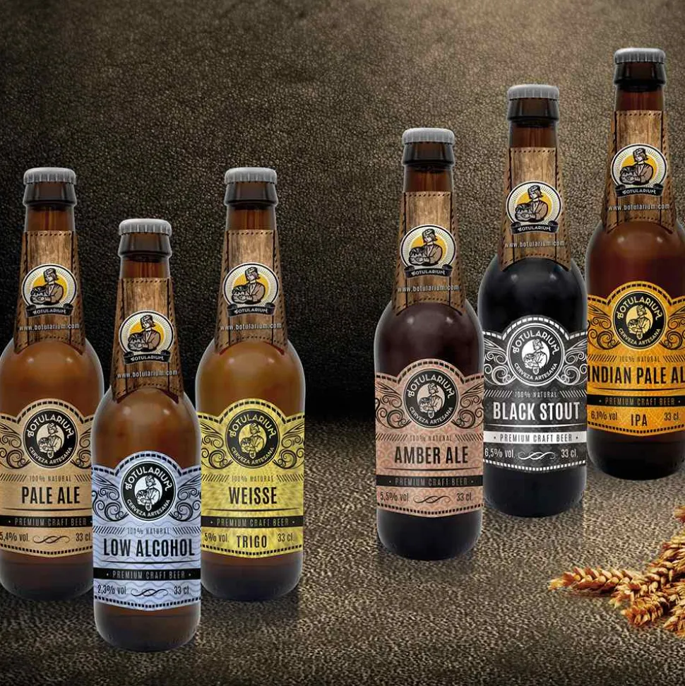 Cerveza Artesana Botularium India Pale Ale (IPA) - 12 x 33cl