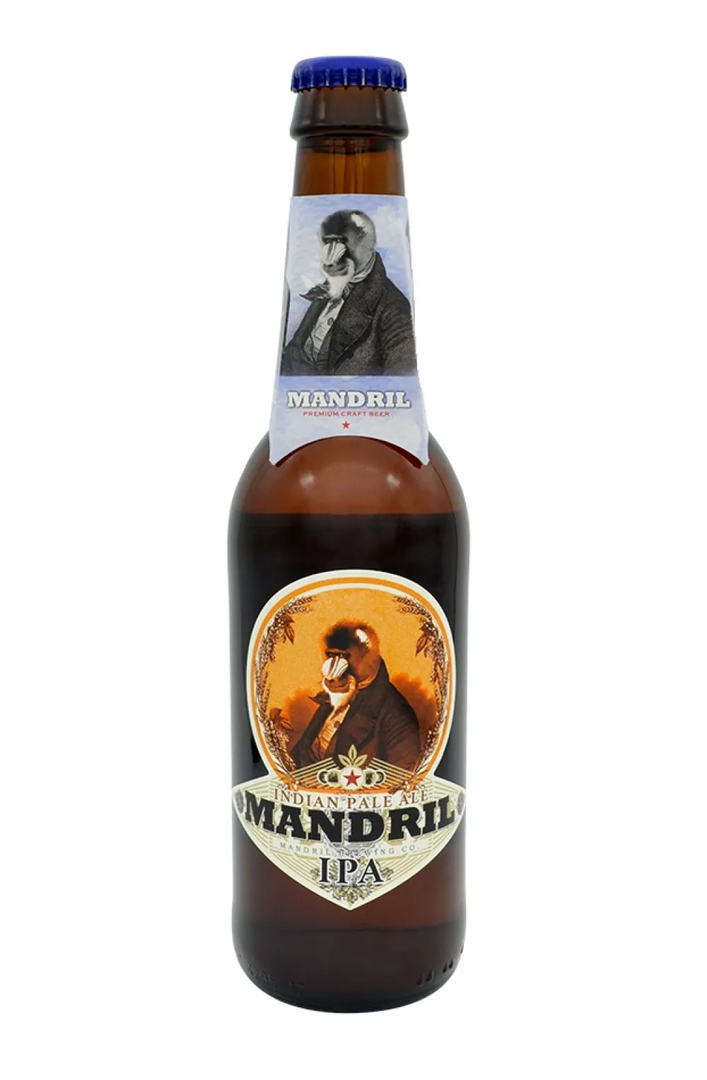 Mandril Cerveza Artesana Indian Pale Ale - 12 x 33cl