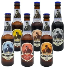 Clearance Mandril Cerveza Artesana 2 unidades de 6 cervezas distintas - 12 x 33cl