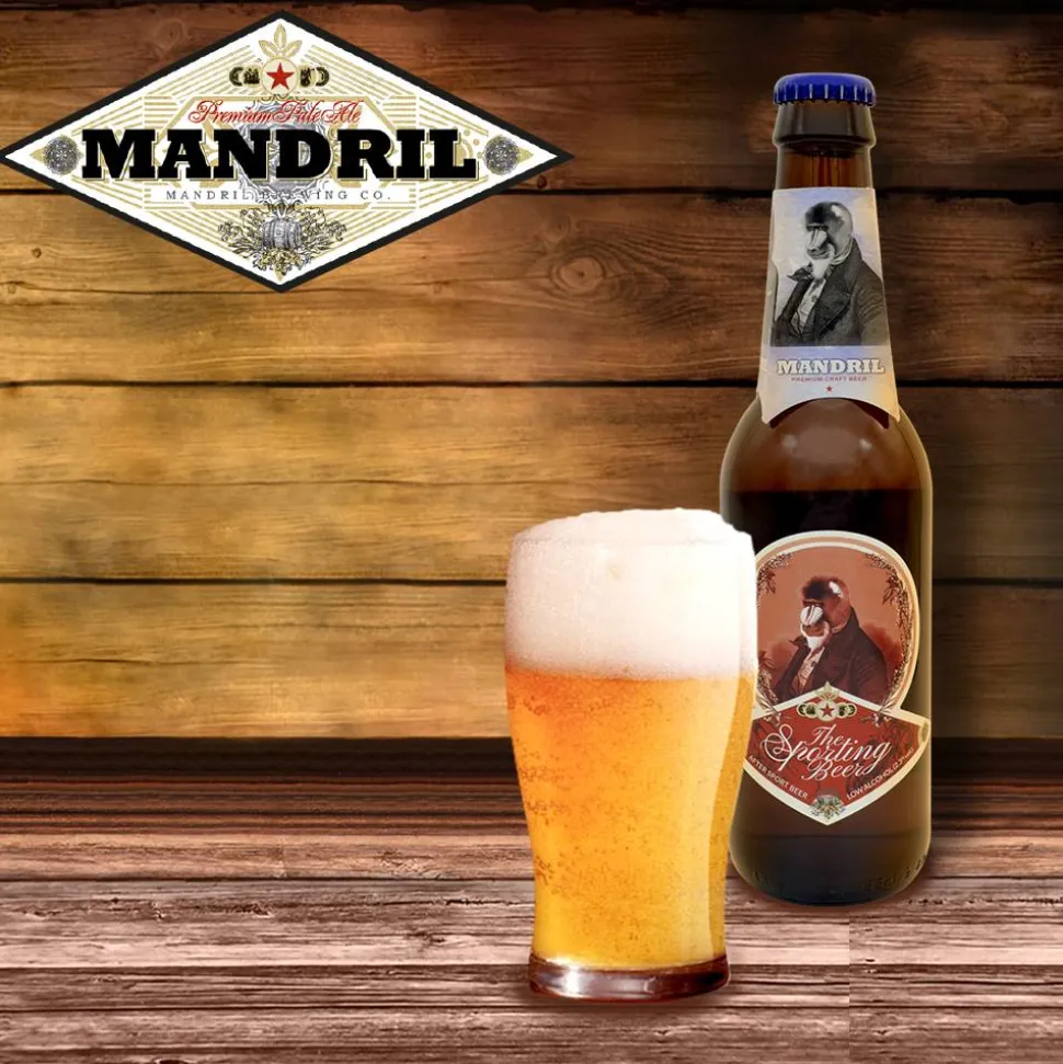 Cerveza Artesana Mandril Variada: 2 unidades de 6 cervezas distintas L 12 botellas de 33cl