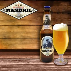 Cerveza Artesana Mandril Variada: 2 unidades de 6 cervezas distintas L 12 botellas de 33cl