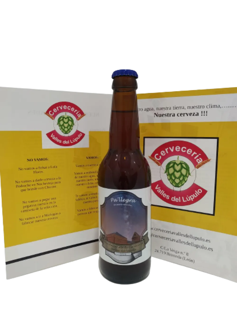 Sale Cervecería Valles del Lúpulo Cerveza Artesana Pa´llegra Valles del Lúpulo Pack 6 x 33cl