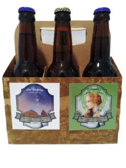 Outlet Cervecería Valles del Lúpulo Cerveza Artesana Valles del Lúpulo, Pack Regalo. L 6 botellas de 33 cl