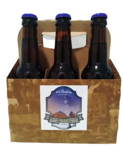 Outlet Cervecería Valles del Lúpulo Cerveza Artesana Valles del Lúpulo, Pack Regalo. L 6 botellas de 33 cl