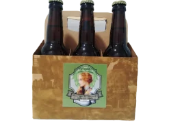 Outlet Cervecería Valles del Lúpulo Cerveza Artesana Valles del Lúpulo, Pack Regalo. L 6 botellas de 33 cl