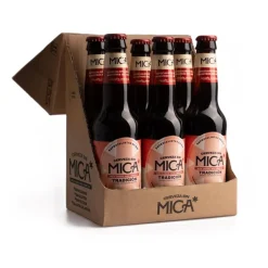 Cerveza Mica Tradición Tostada Sin - 6x33 cl