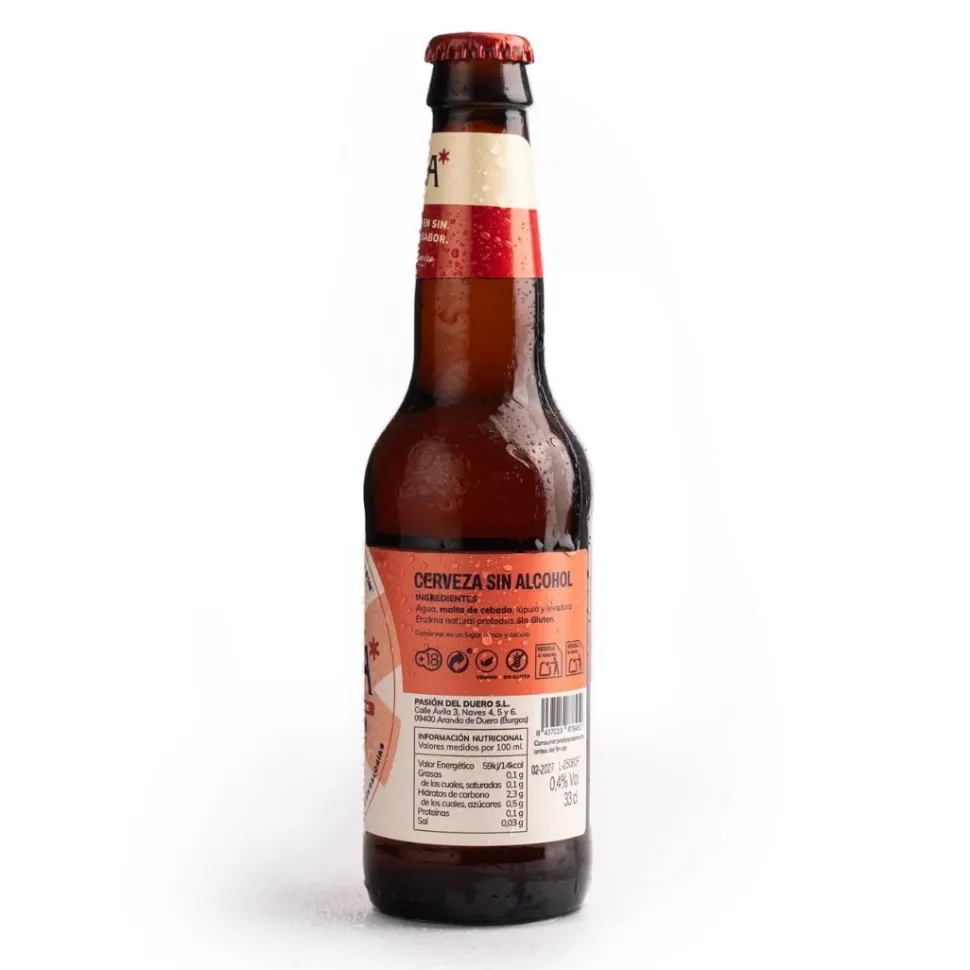 Cerveza Mica Tradición Tostada Sin - 6x33 cl