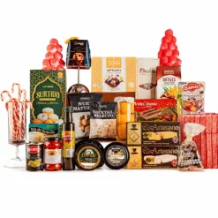 Cesta de Navidad Gourmet Sin Alcohol y Delicias Tradicionales (Ref 905)