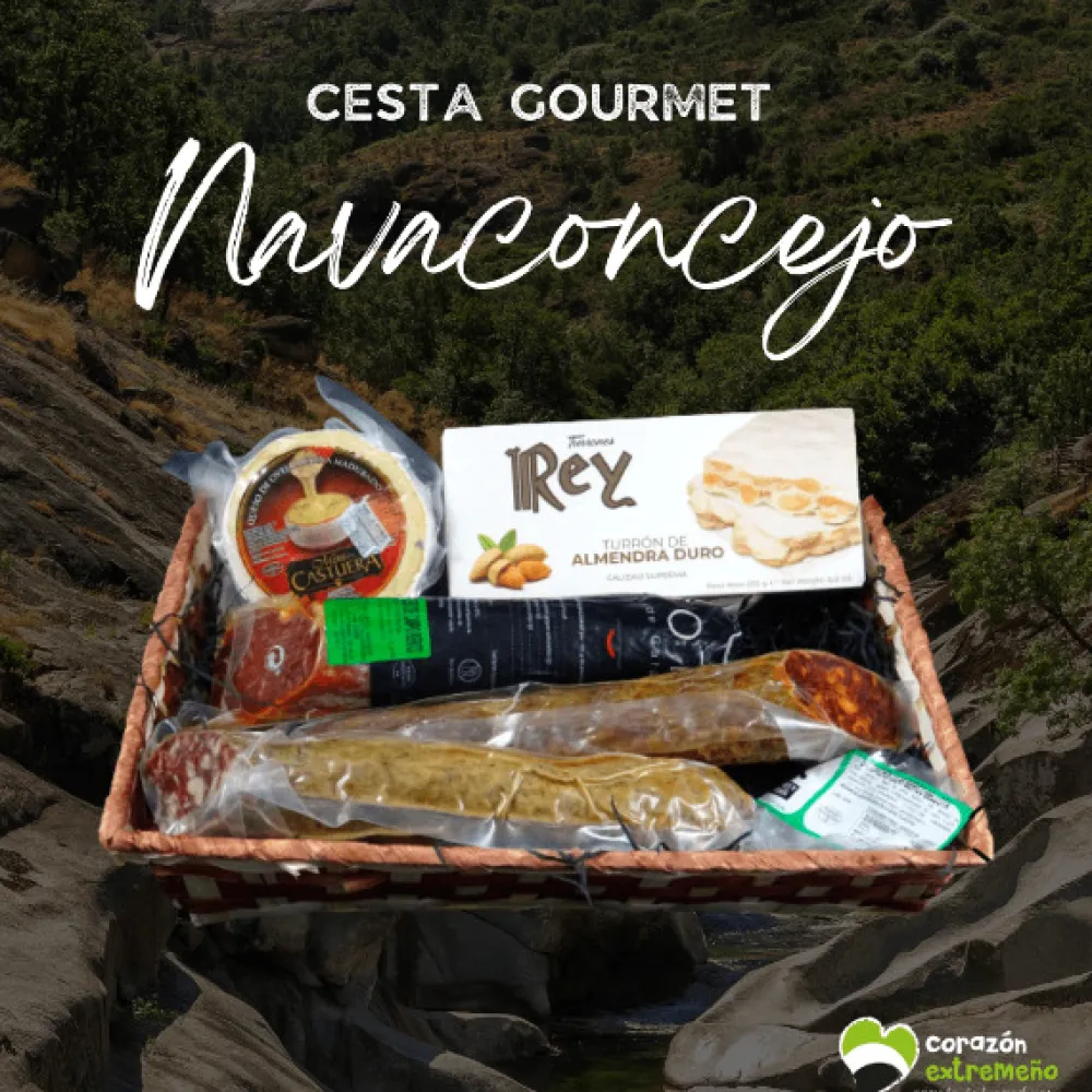 Discount Corazón Extremeño Cesta Gourmet Navaconcejo