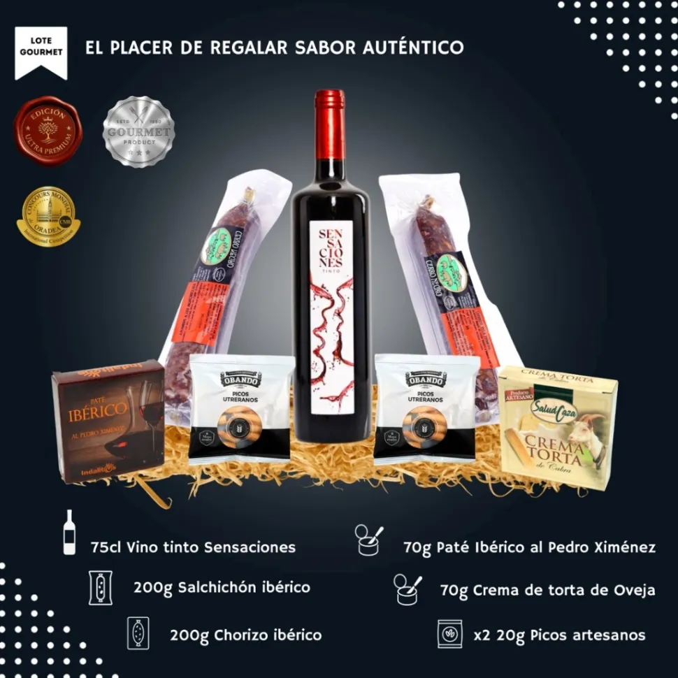 Cesta Navidad Gourmet Mediana