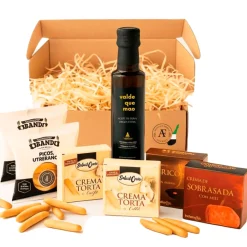 New Woodbases Cesta Navidad Gourmet Mini Aceite