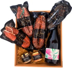 Online Lux Ibérico Cesta Regalo Gourmet "Capraria"