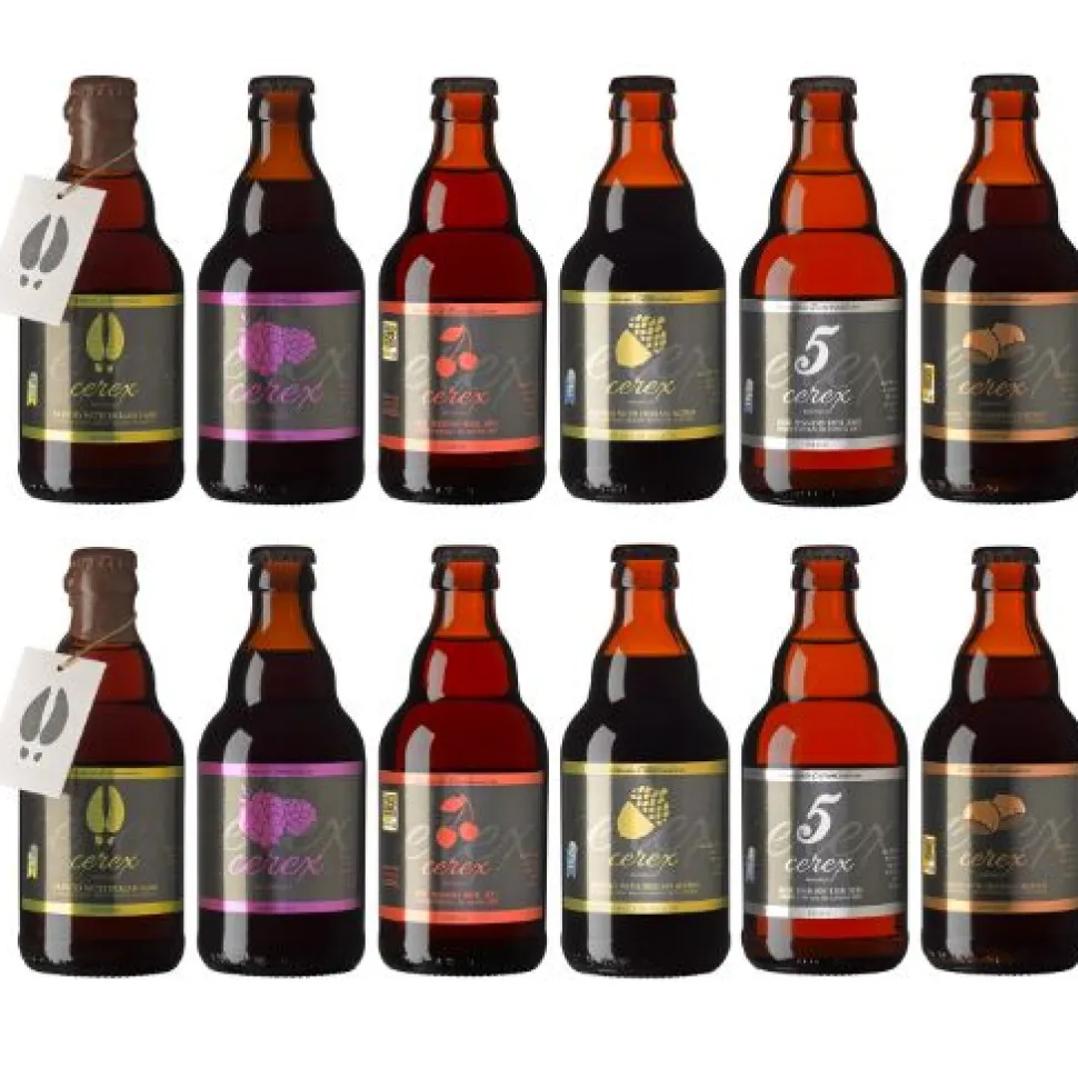 Cesta Regalo Navidad Lote 12 Cervezas Cerex Extremadura