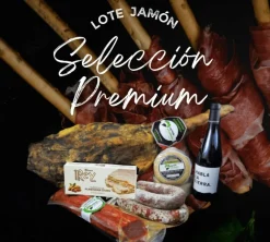 Clearance Corazón Extremeño Cesta Regalo Navidad Lote de Jamón Selección Superior