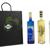 Discount Corazón Extremeño Cesta Regalo Navidad Lote Estuche Vino blanco Extremeño