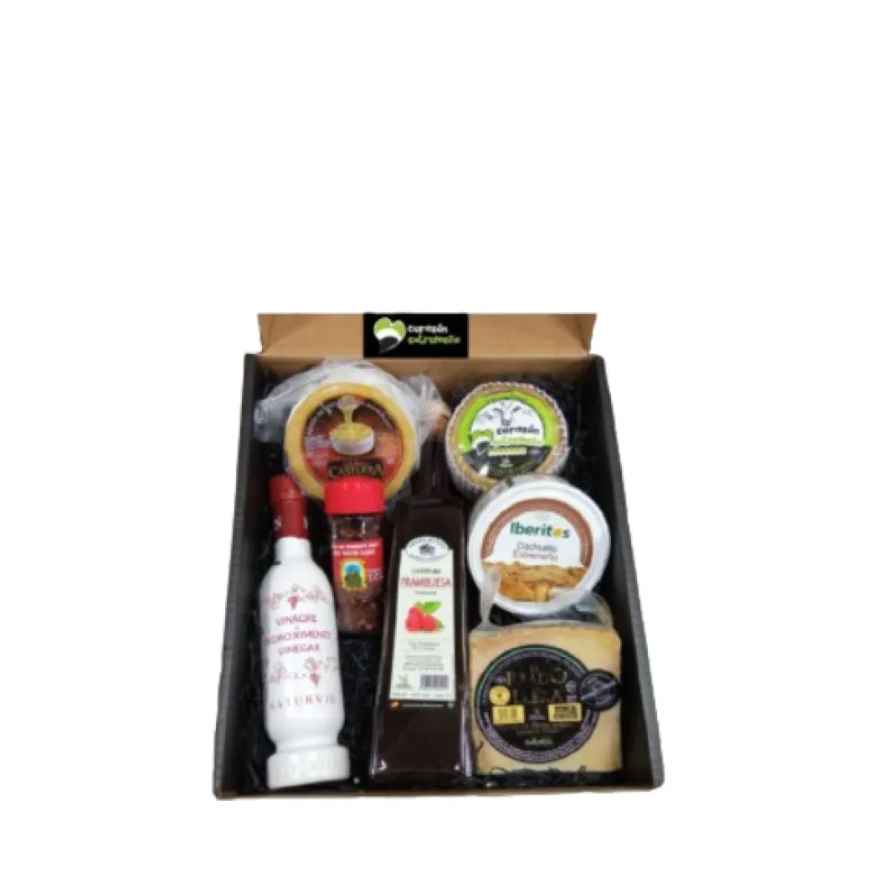 Cesta Regalo Navidad Lote Gourmet Jerte