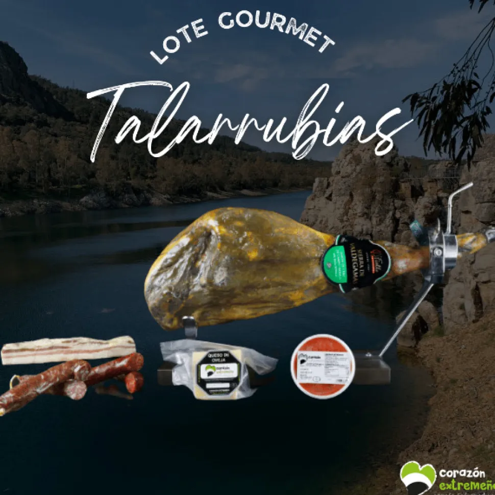 Cesta Regalo Navidad Lote Gourmet Talarrubias