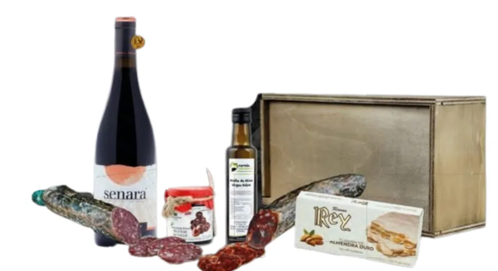 Cesta Regalo Navidad Lote Gourmet Castuera