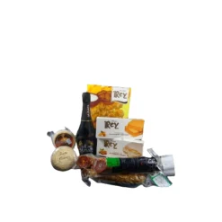 New Corazón Extremeño Cesta Regalo Navidad Lote Gourmet Vía de la Plata