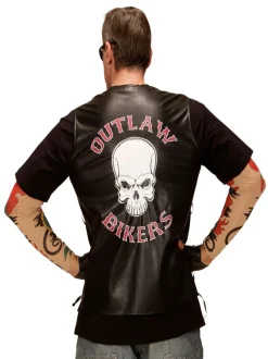 Chaleco outlaw bikers unicex