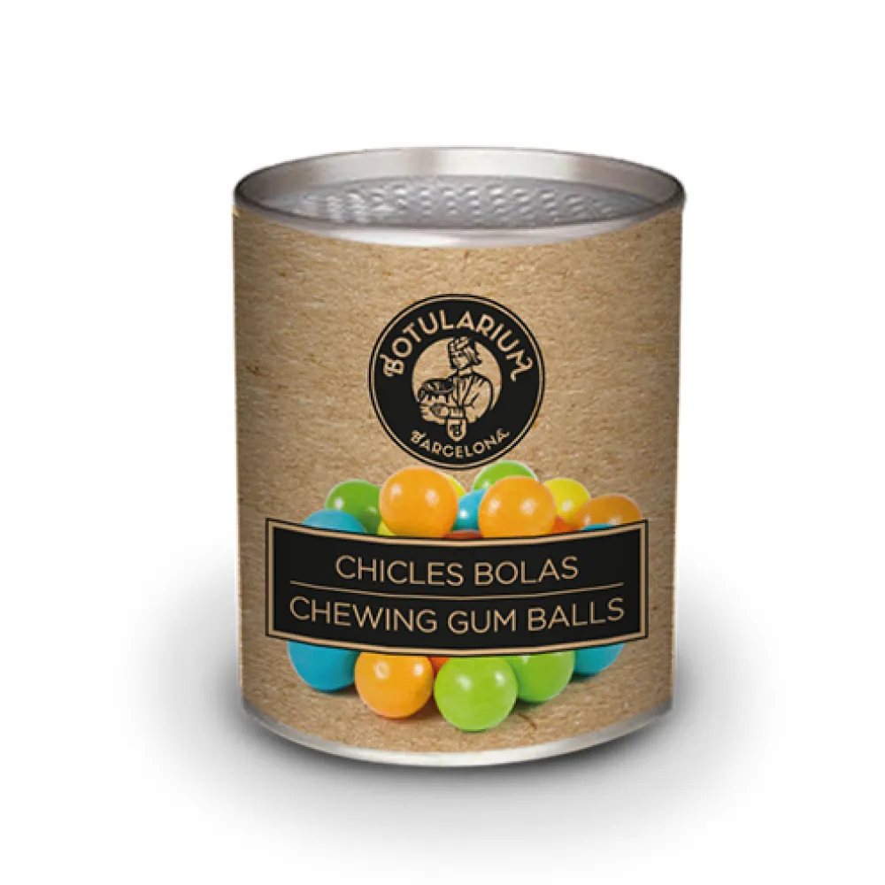 Botularium Chicles bolas y Gominolas (Pack con 5 latitas minibar de cada)