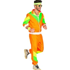 Best Disfraces Lucero Chándal Años 80s Adulto Naranja