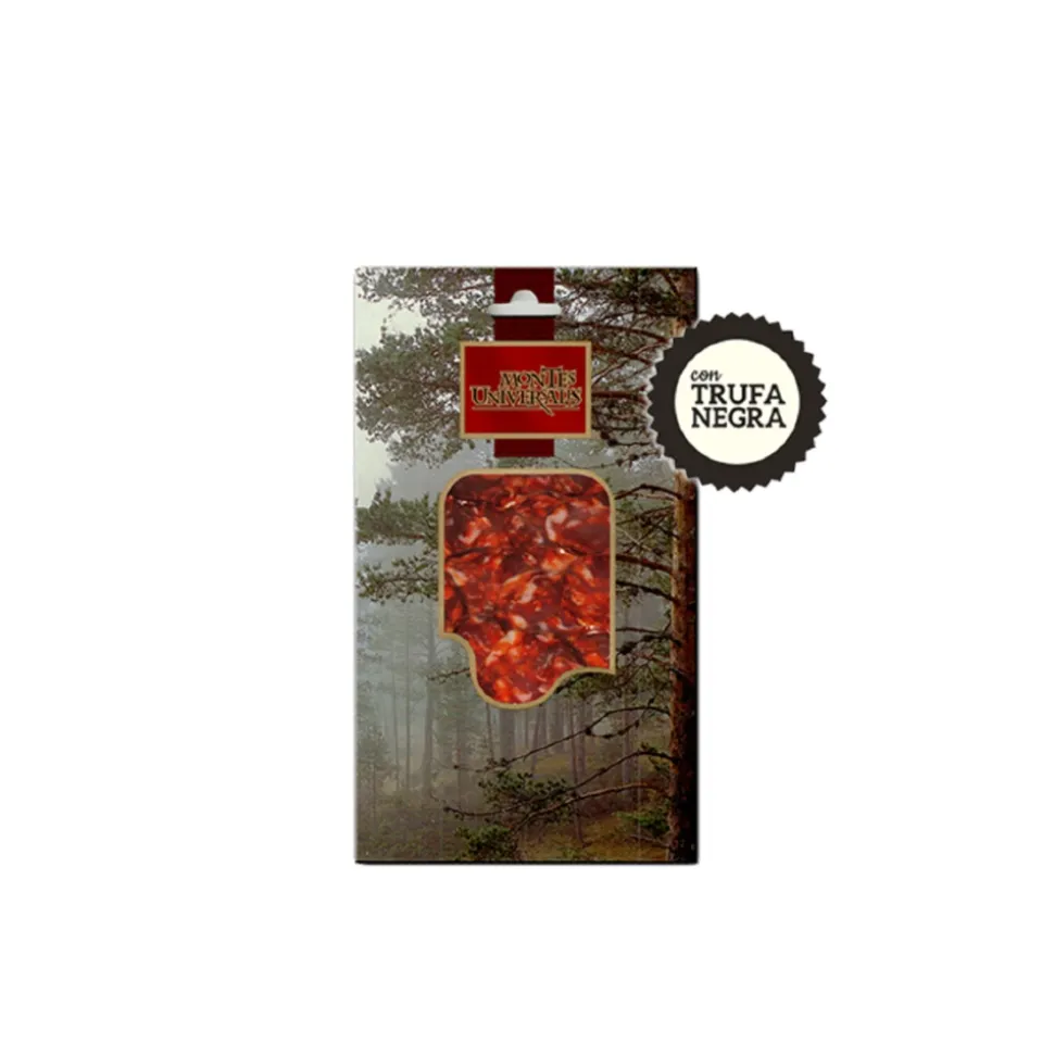 Chorizo cular de jabalí con trufa negra loncheado 100 g