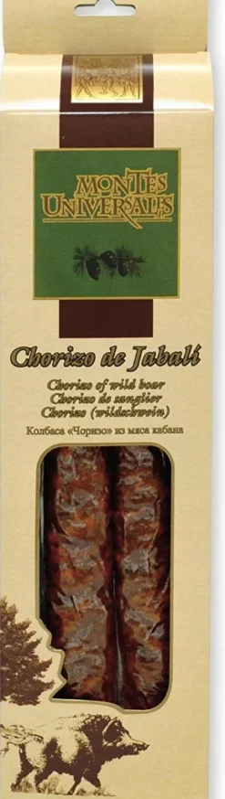 Chorizo Sarta Extra de Jabalí envasado al vacío (250g)