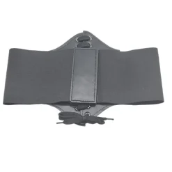 Disfraces Lucero Cinturón Corset Clásico Negro
