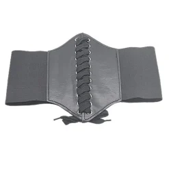 Disfraces Lucero Cinturón Corset Clásico Negro