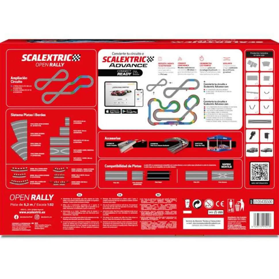 Circuito de Coches Scalextric Open Rally