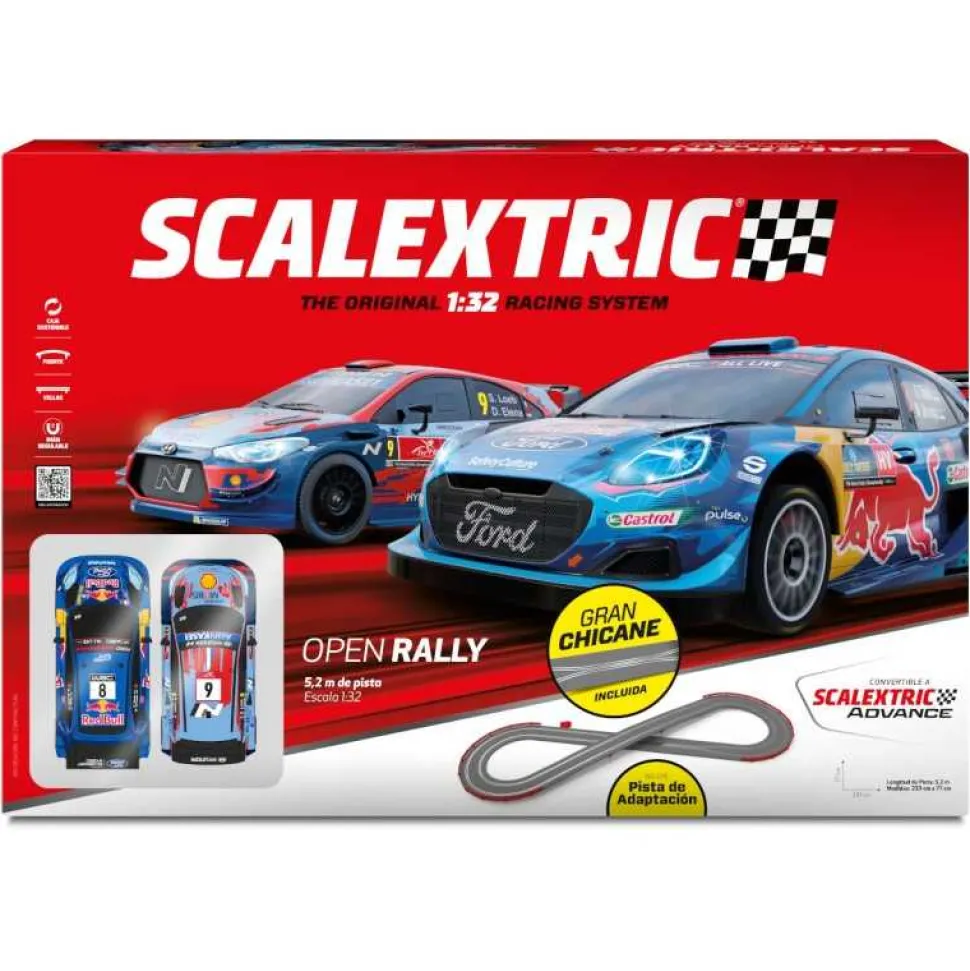 Circuito de Coches Scalextric Open Rally
