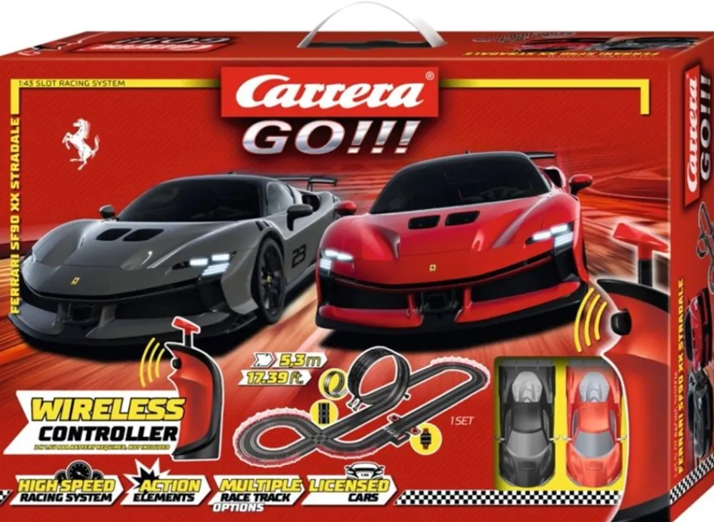 Online Carrera Circuito de Slot Ferrari SF90 XX Stradale - Go!!