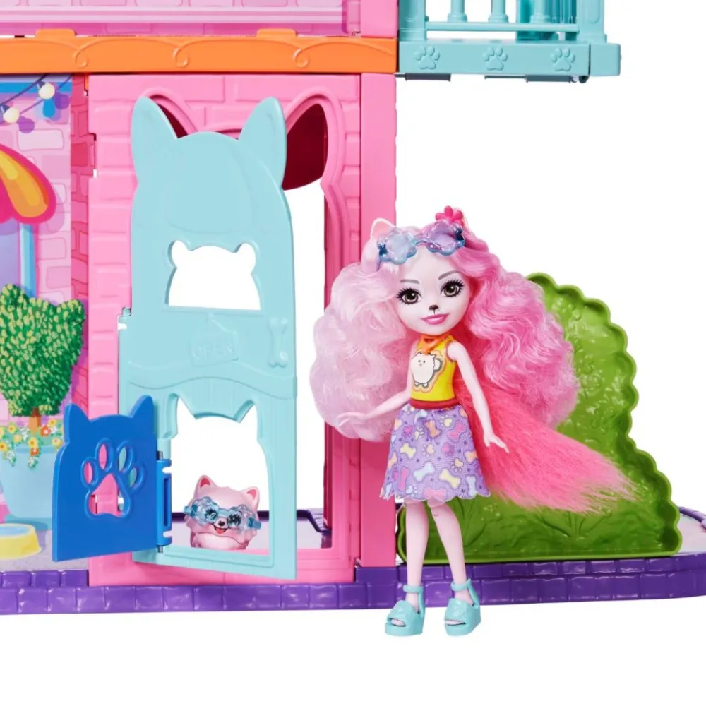 Best Enchantimals City Tails Apartamento de Palmer Pomeranian y Pommy