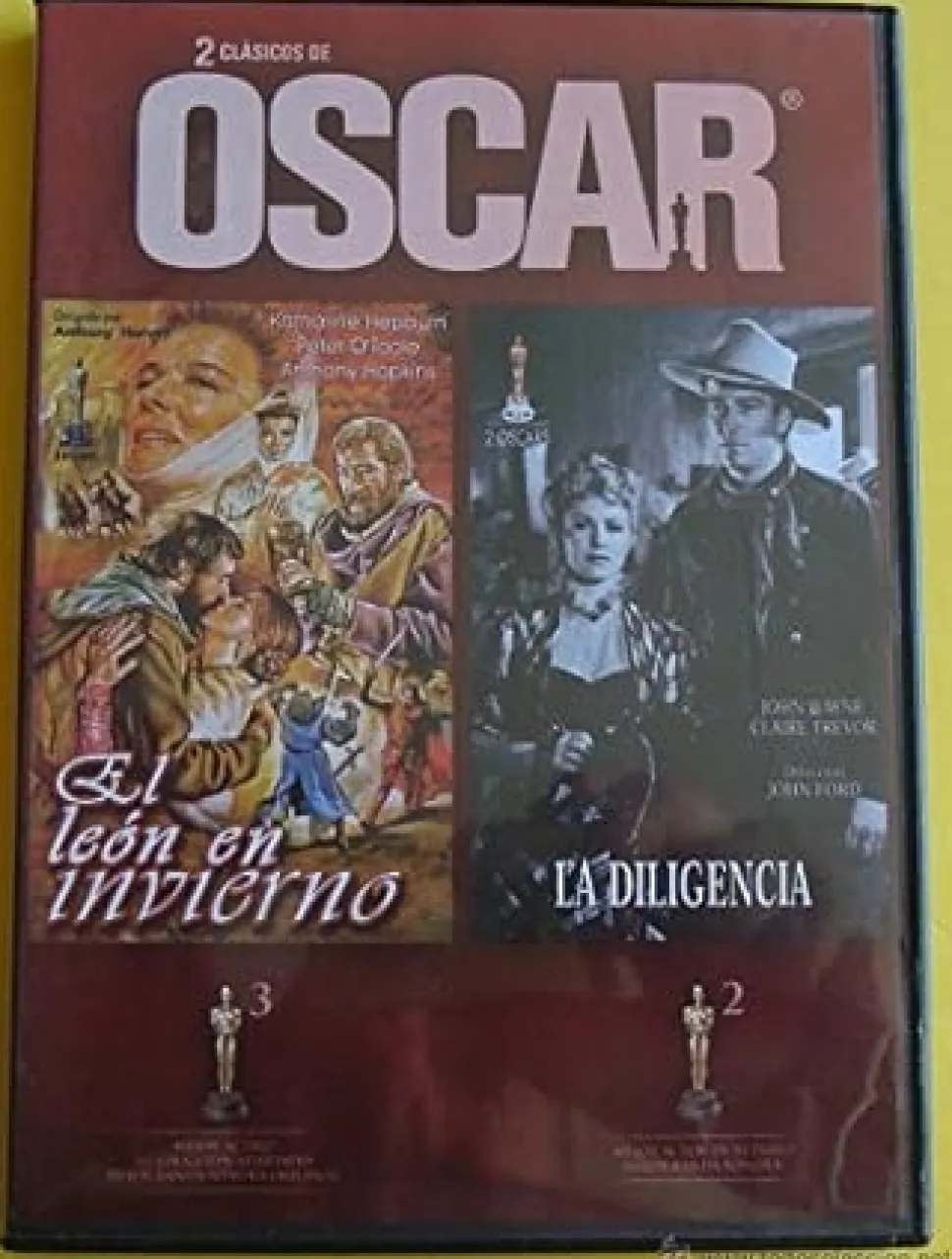 2 CLASICOS DE OSCAR: El León de Invierno - La diligencia
