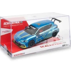 Coche Scalextric Cupra E-Racer FIA e Touring Car World Cup Champion escala 1:32