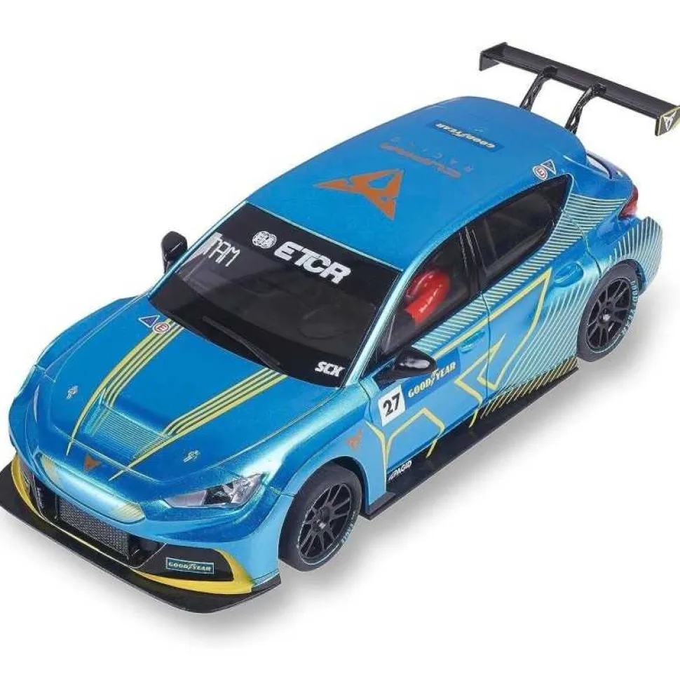 Coche Scalextric Cupra E-Racer FIA e Touring Car World Cup Champion escala 1:32