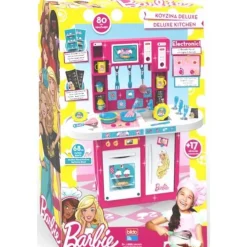 Outlet Barbie Cocina Infantil Fantasía Luxe Electrónica de Rosa