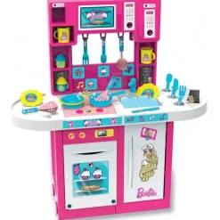 Outlet Barbie Cocina Infantil Fantasía Luxe Electrónica de Rosa
