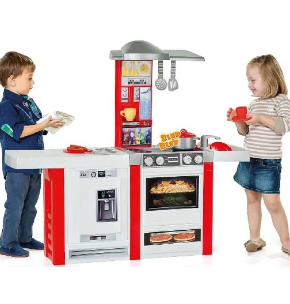 Discount Moltó Cocina Infantil Master Kitchen Electrónica color rojo