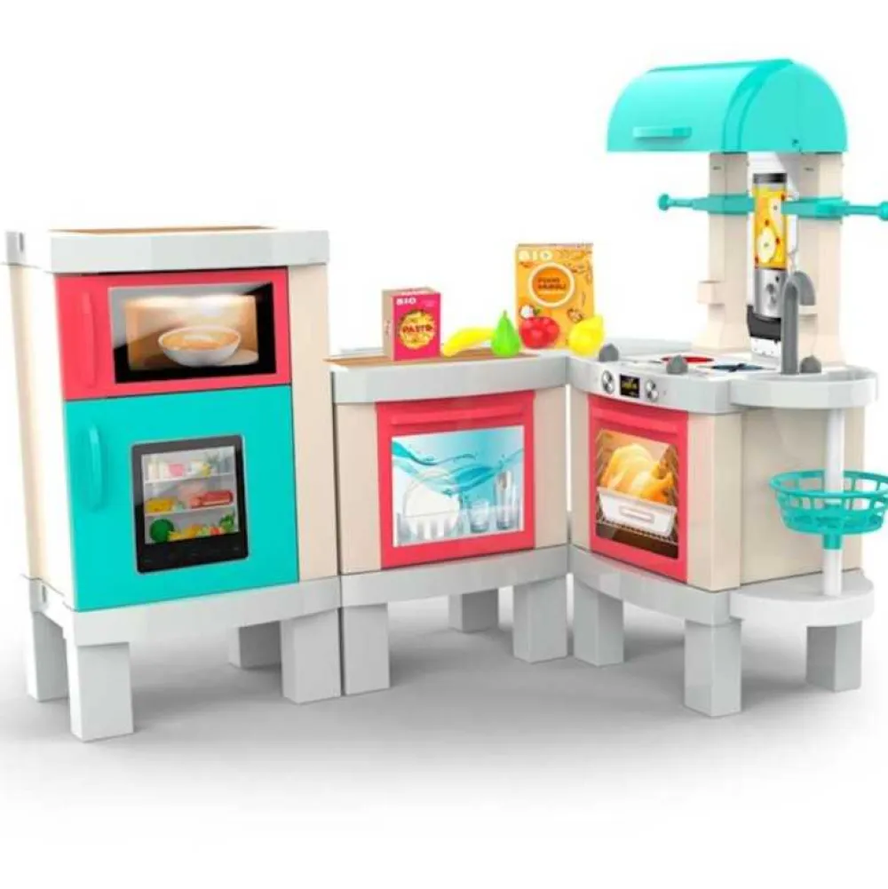 Hot Fábrica de Juguetes Cocina Modular Infantil Deli XL con luces led y sonidos